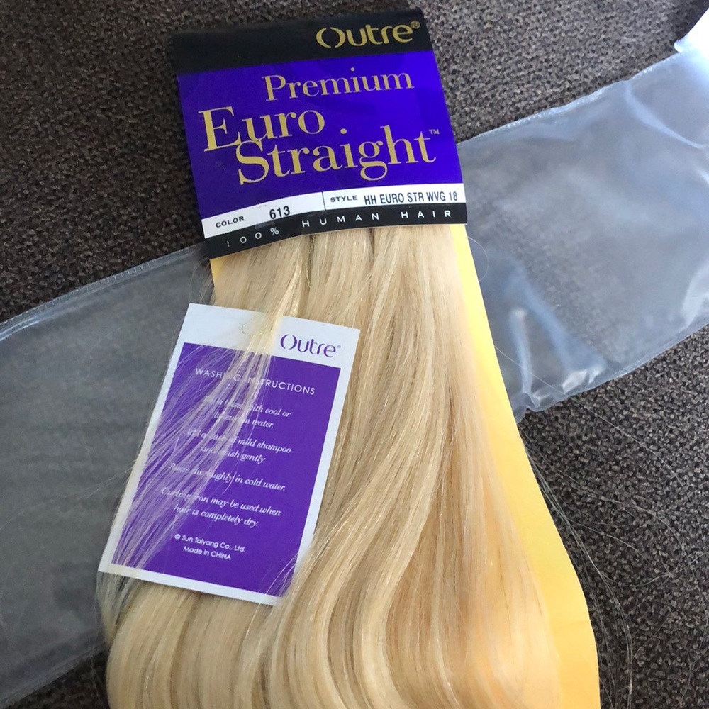 Outre premium euro straight 100% human hair.